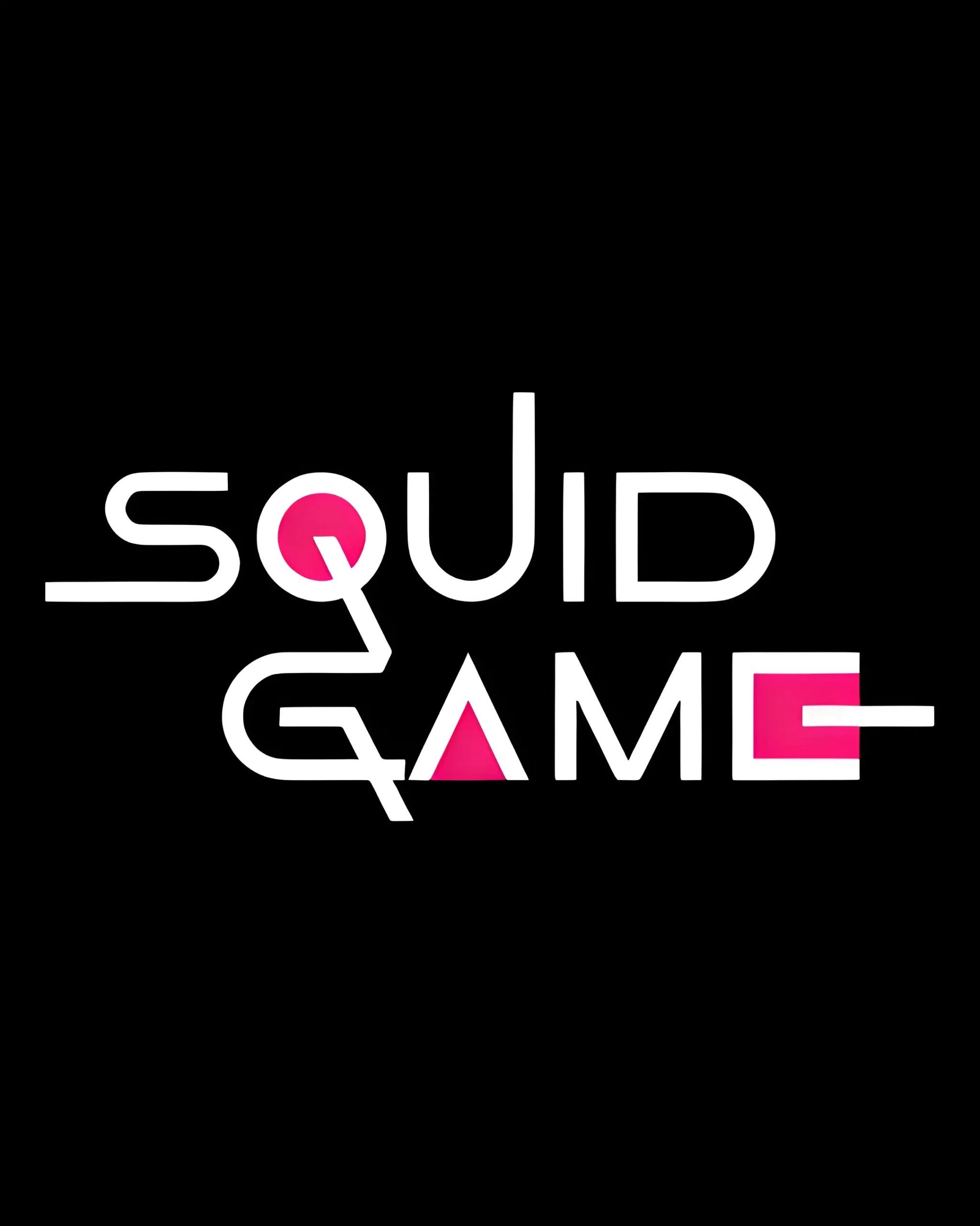 Squid Game Oversized Classic Black T-Shirt - Image 4